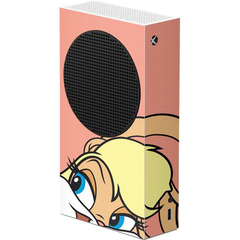 Looney Tunes Lola Bunny Zoomed In Xbox Series S Console Skin